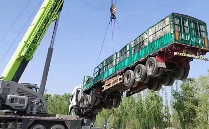 商城道路脱困救援案例